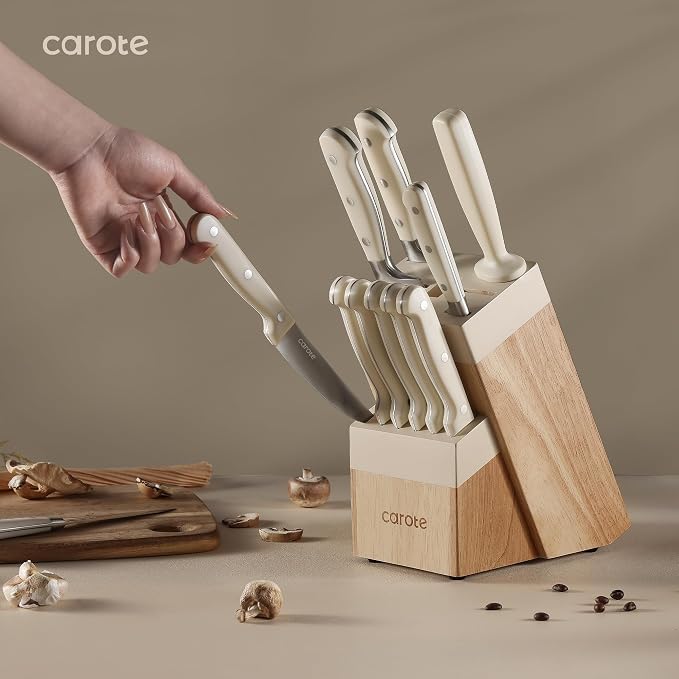 CAROTE 14 Pieces Knife Set - Image 6