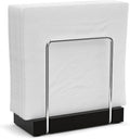 Napkin Holder for Table, Bamboo Iron Standing Napkin Dispenser for Kitchen by Wican