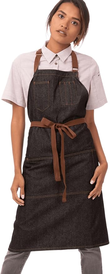 Chef Works Unisex Memphis Bib Apron by ChefWorks