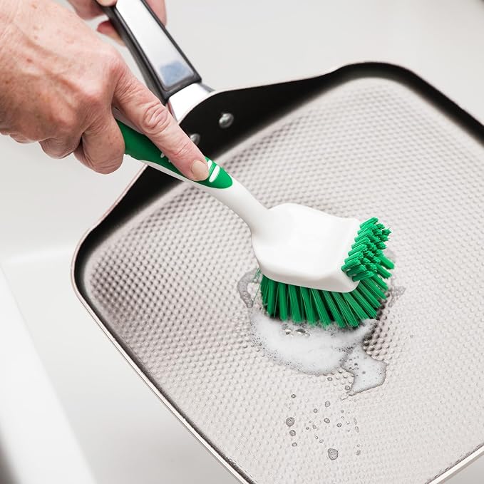 Libman Dish Brush Set with Long Handle - Image 5