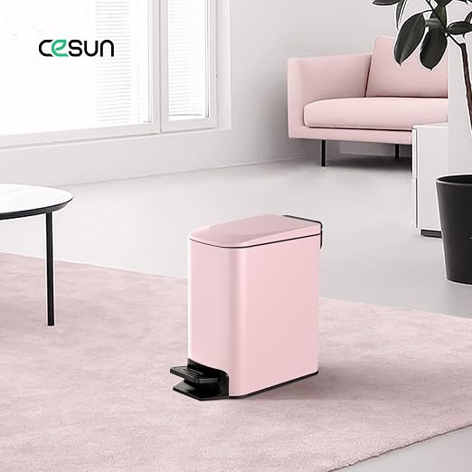 Cesun Small Bathroom Trash Can - Image 7