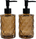 Brown Glass Soap Dispenser by YYTSGG