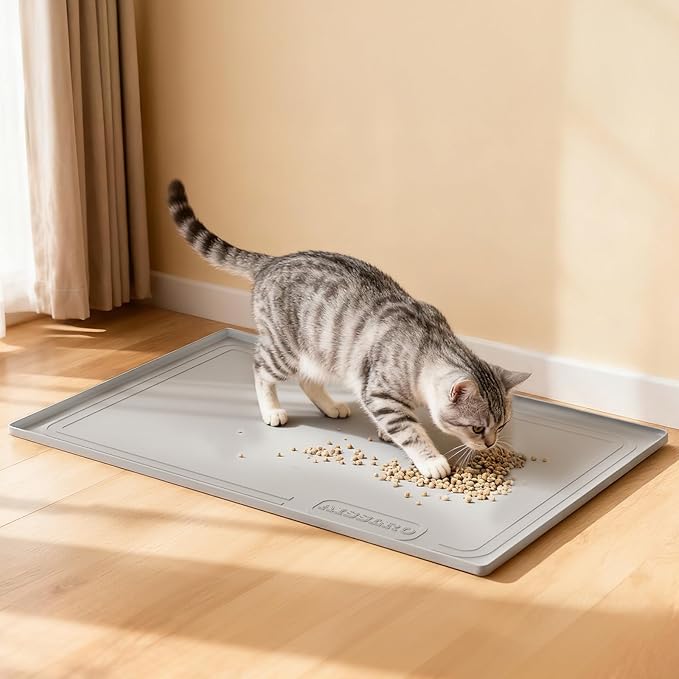 Aisslro Under Sink Mat 25" X 19", Waterproof Silicone Under Sink Mats - Image 6