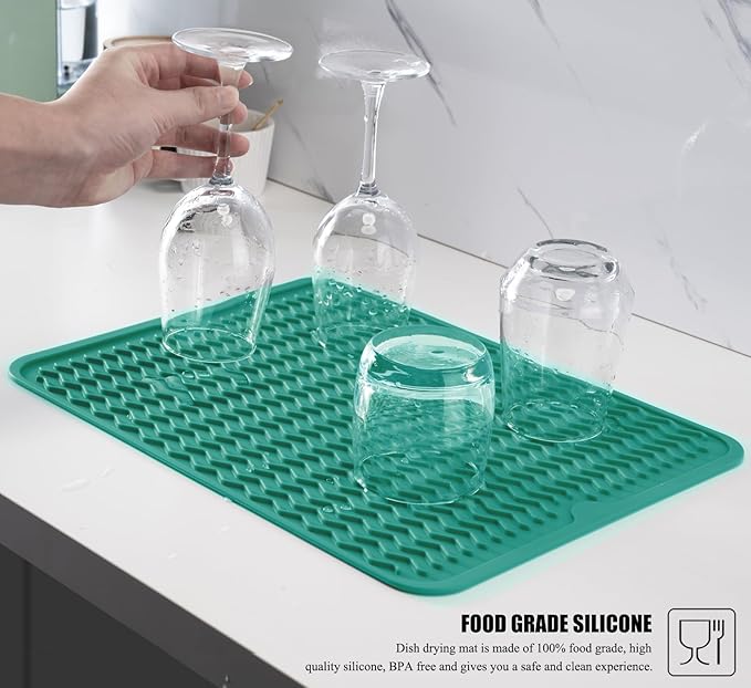 Silicone Dish Drying Mat for Multiple Usage, Easy clean, Eco-friendly, - Image 5