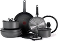 T-fal Ingenio Expertise Non Stick Cookware Set 14 Piece, Oven Broiler Safe 500F by T-falbrand