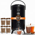 Insulated Beverage Dispenser 3 Gallon,Hot&Cold Drink Dispenser with