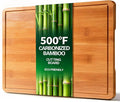 Zarler Bamboo Cutting Boards for Kitchen, 15.5x10.5 Wood Cutting Board by ZarlerOfficial