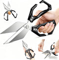 Seattleget Multifunctional Heavy-Duty Kitchen Shears, Chicken Bone Scissors by WCZYMX