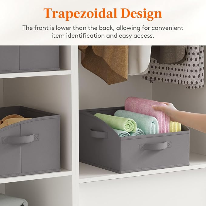Lifewit Trapezoid Closet Storage Bins - Image 3