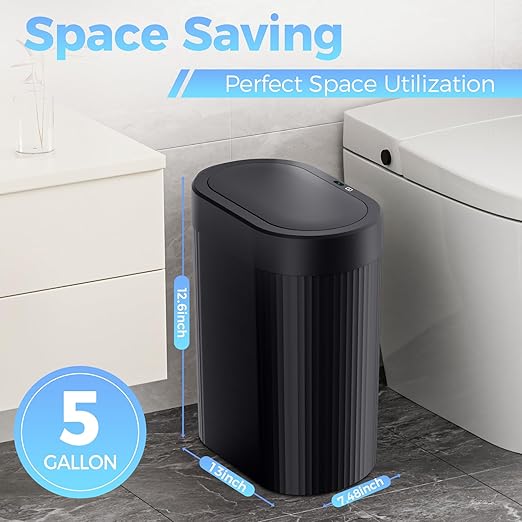 jinligogo 5 Gallon Bathroom Trash Can - Image 5