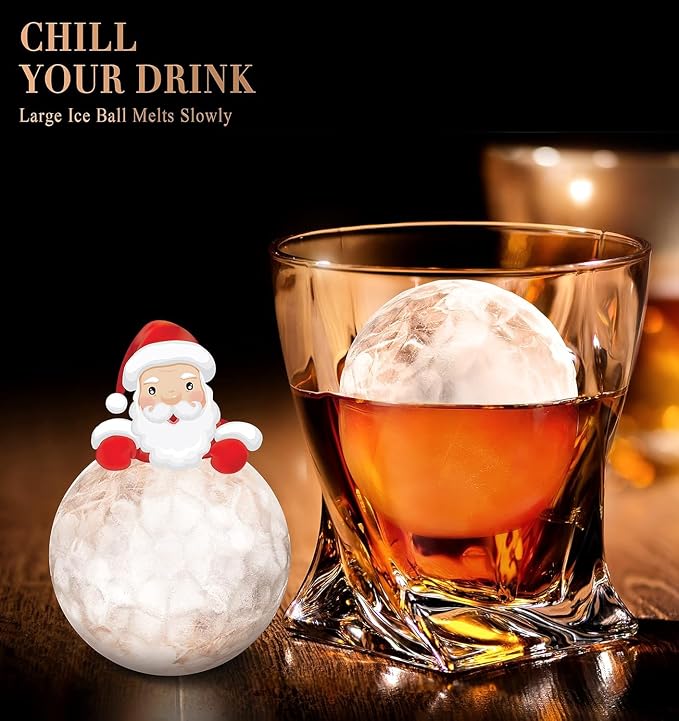 Round Ice Cube Mold with Lid - Image 2