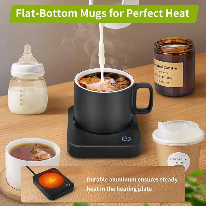 VOBAGA Coffee Mug Warmer for Desk - Image 7