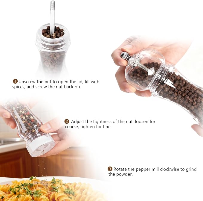 LHS Pepper Mill Grinder Set - Image 5