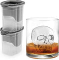 Tovolo Skull Ice Cube Mold Pack of 2 Craft Ice Molds by Tovolo