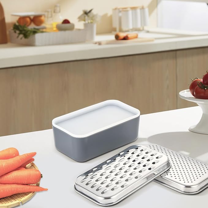 Cheese Grater with Container - Image 5