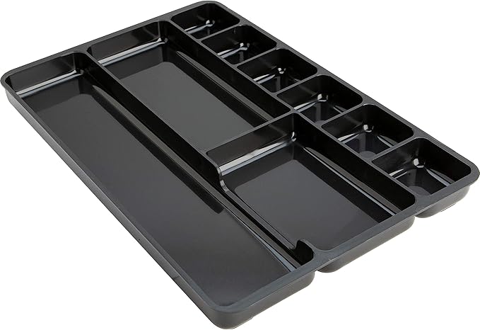 1InTheOffice Desk Drawer Organizer 9-compartment Drawer Tray Organizer - Image 9