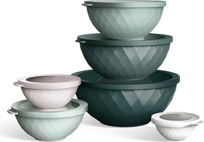 COOK WITH COLOR Mixing Bowls with Lids - Image 4