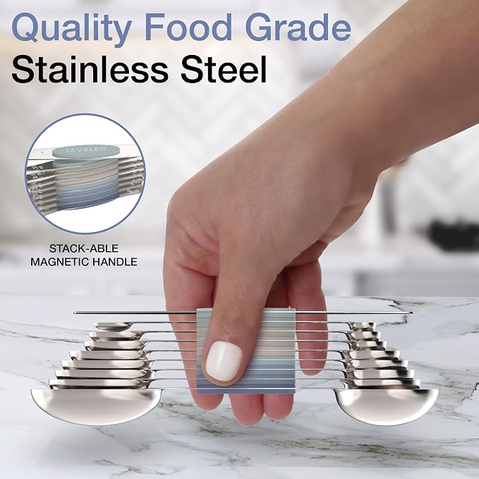 CuttleLab Magnetic Measuring Spoons Set - Image 2