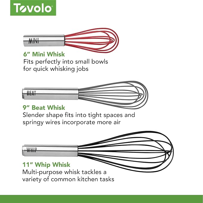 Tovolo Balloon Whisk 11 in Whip Whisk - Image 5