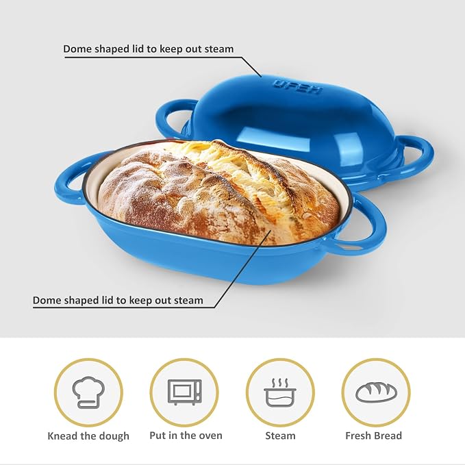 Dutch Oven for Bread Baking – Premium Cast Iron Pot - Image 5