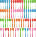 Irenare 65 Pcs Mini Silicone Spatulas Bulk 8.3 Inch Heat Resistant Scrapers by Irenare