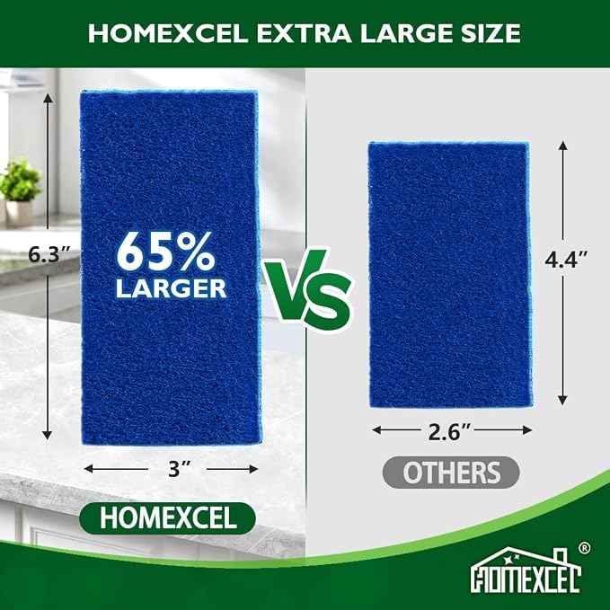 HOMEXCEL Extra Large Dish Sponge - Image 2