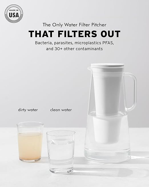 LifeStraw Home – Water Filter Pitcher, BPA Free Designed - Image 3