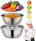 Germany Multifunctional Stainless Steel Basin - 2026 New 3-in-1 Grater