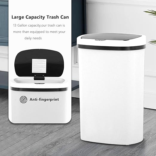 13 Gallon/50 L Kitchen Trash Can - Image 3