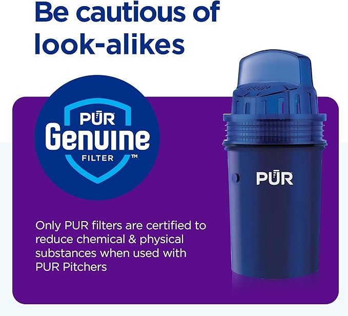 PUR 7-Cup Water Filter Pitcher, Great-Tasting Water, Dishwasher Safe, Faster - Image 5