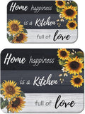 Dish Drying Mat for Kitchen Counter 2 Pack by Unknown