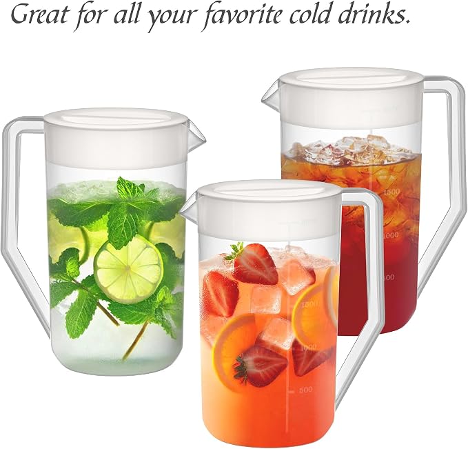 Amazing Abby - Kitchen Party - 2-Quart Plastic Pitcher, Unbreakable Water - Image 4
