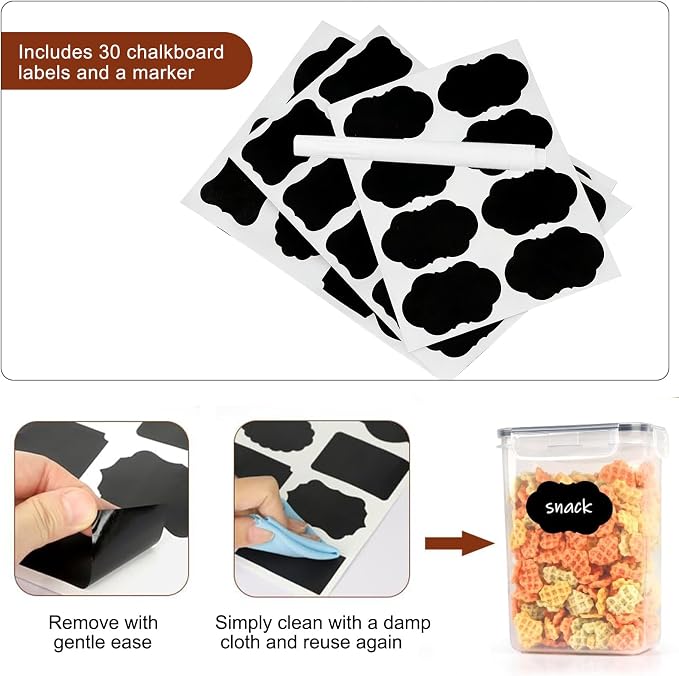 JUJOJB Airtight Food Storage Containers Set - Image 5