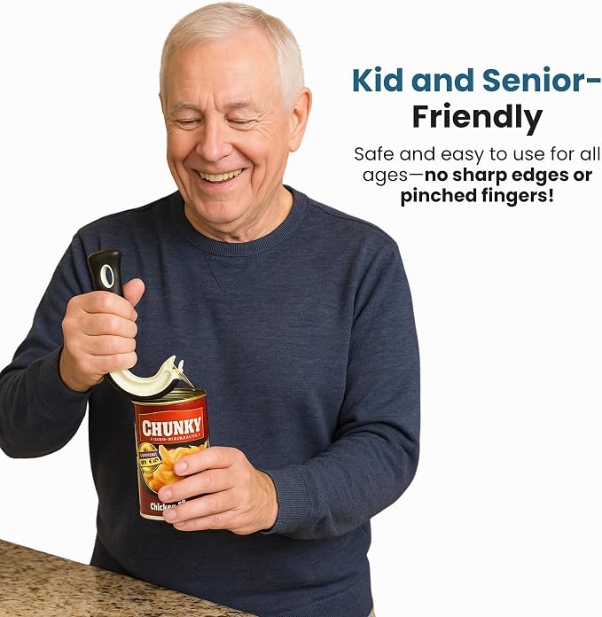 Ultimate Easy Open Ring Pull Can Opener 3 Pack by Jokari. Durable Non Slip - Image 4