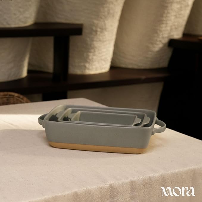 Mora Ceramic Set of 2 Baking Dishes - Image 8