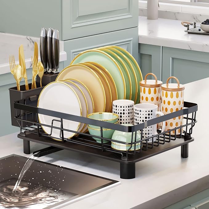 AIDERLY Iron Dish Drying Rack by AIDERLY