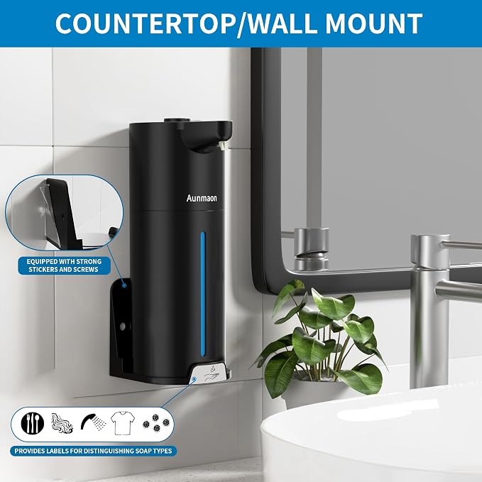 Aunmaon Automatic Soap Dispenser Touchless, Hands-Free, Long Battery Life - Image 5