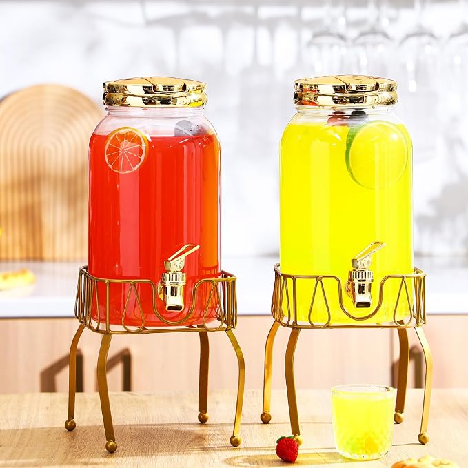 Tanlade 2 Pcs Plastic Drink Dispenser - Image 6