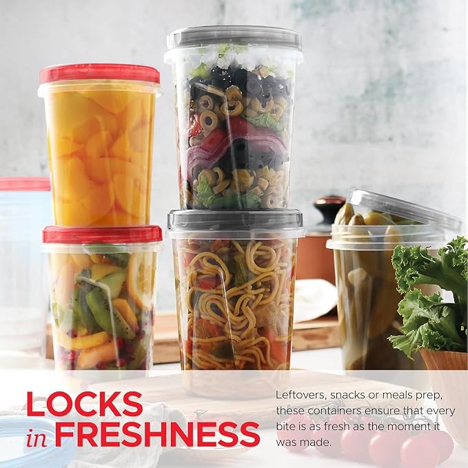 Tafura 10 Pack Leakproof Freezer Containers - Image 3