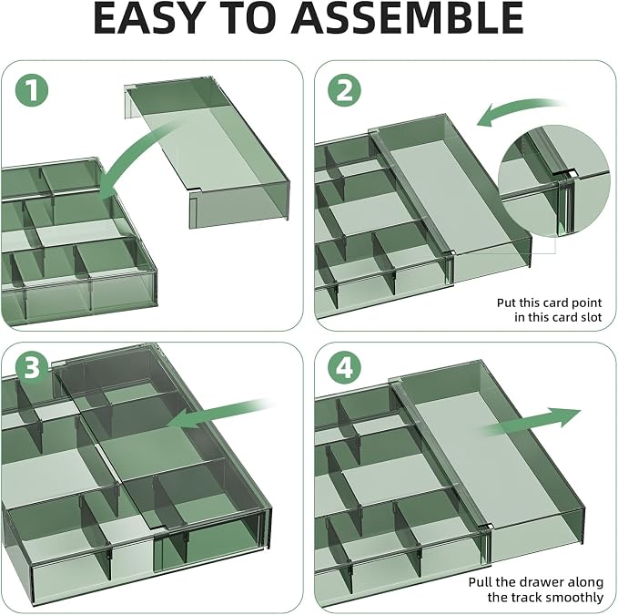 Marbrasse Expandable Desk Drawer Organizer, Desk Organizers and Accessories - Image 6