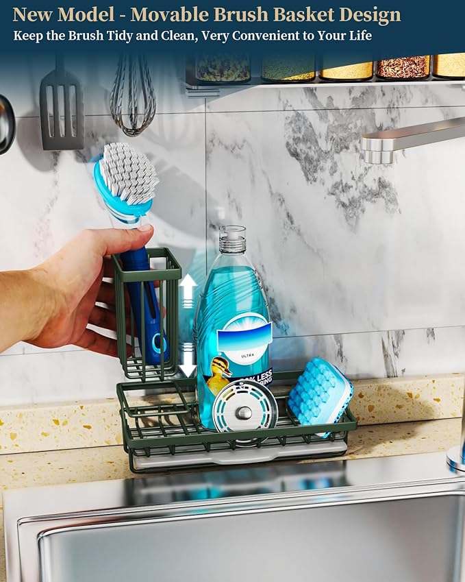 Consumest Sponge Holder for Kitchen Sink - Image 2