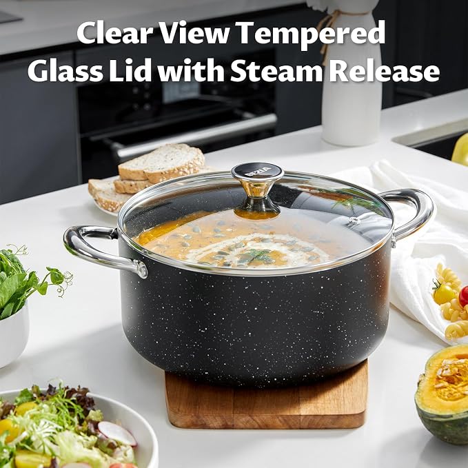 BEZIA 6 Quart Nonstick Stock Pot - Image 5