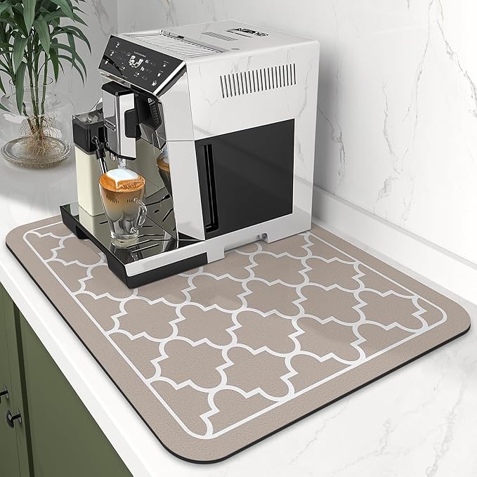 WISELIFE Dish Drying Mat Super Absorbent Drying Mat Large Dish Drying Mats - Image 2