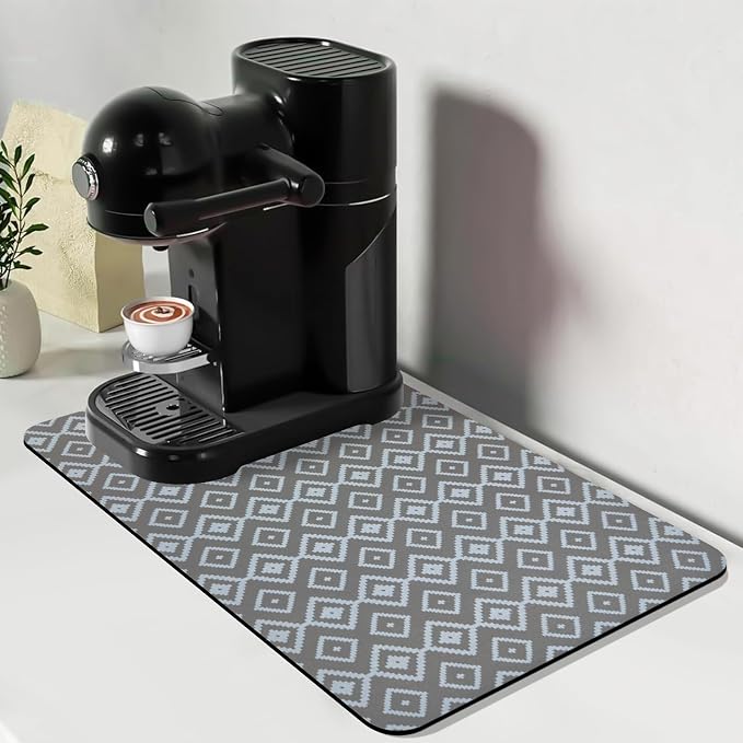 Bloss Dish Drying Mat, Fit Under Coffee Maker Machine/Kitchen Counter by Bloss