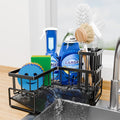 Fikoksol Large Sponge Holder for Kitchen Sink, 90-Degree Sink Caddy Organizer by HOMEACCESSORIES