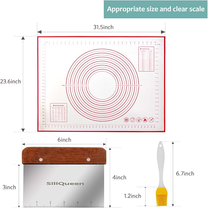Silicone Pastry Baking Mat - Image 5