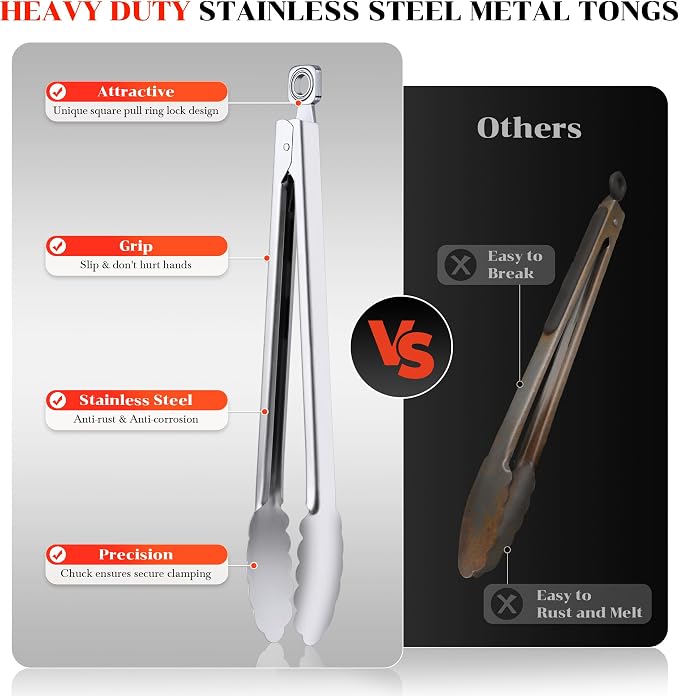 Kitchen Tongs for Cooking - Image 5