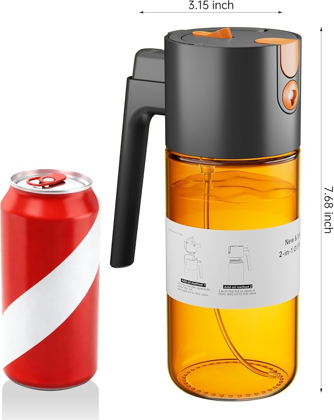 OURCABECUE Upgrade 2 in 1 Oil Sprayer - Image 8