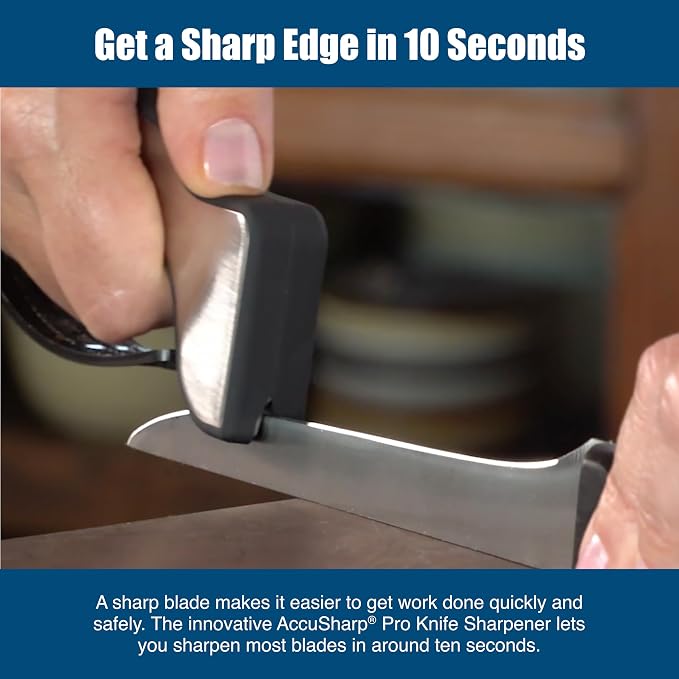 AccuSharp Knife Sharpener, Ergonomic Comfortable Handle, Compact & Easy to Use - Image 3