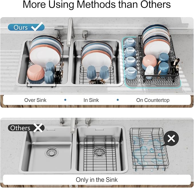 iSPECLE Expandable Dish Drying Rack - Image 3